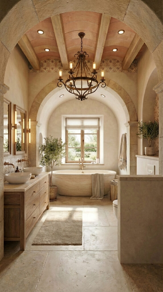 Arched Bathroom Transformation