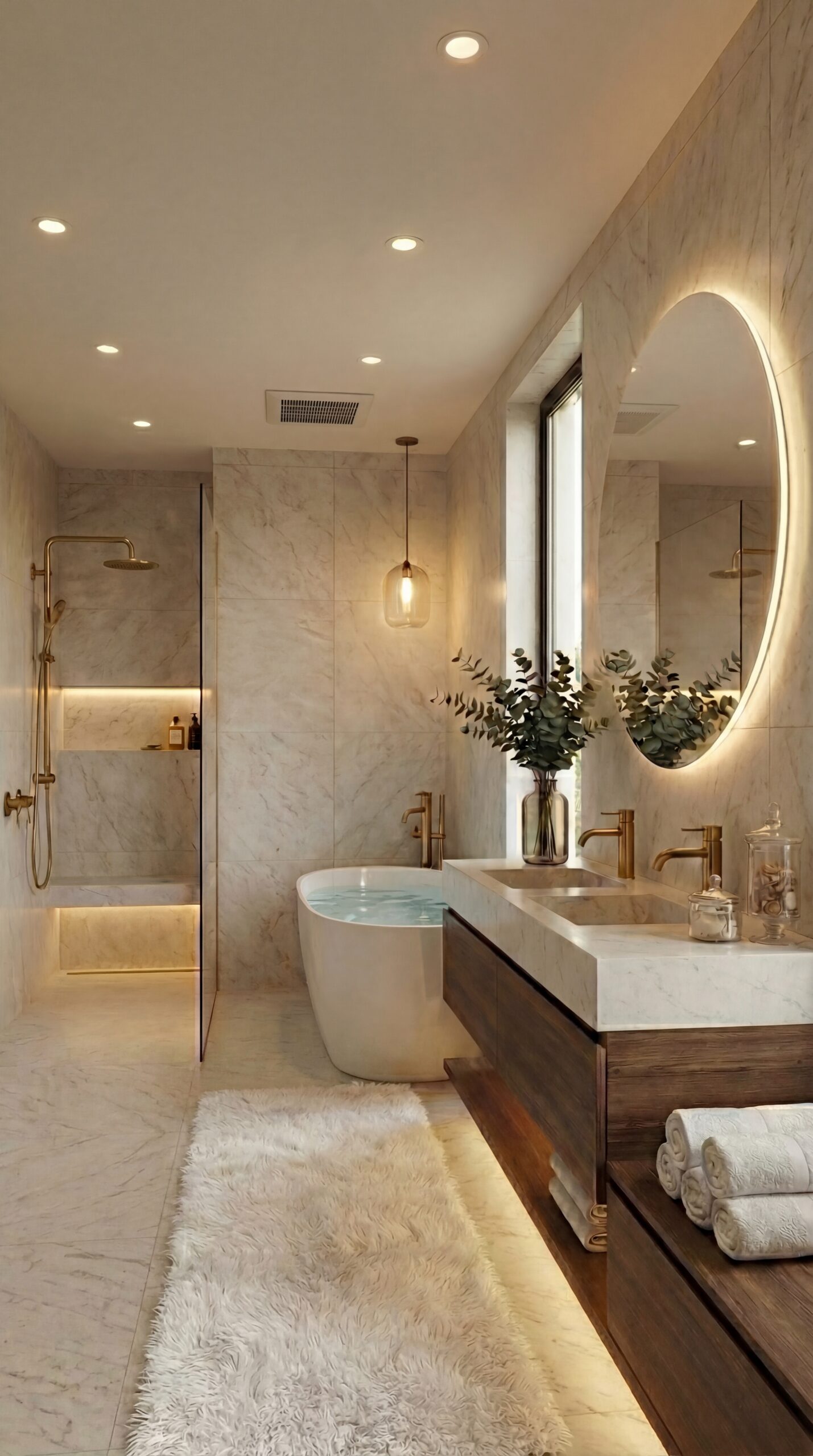 Modern Luxe Bathroom Modern Luxe Bathroom