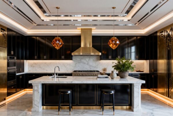 Envision Designs Golden Kitchen